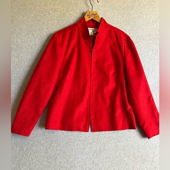 Coldwater Creek Jackets & Blazers - Coldwater Creek Jacket Women’s Size Large Petite Red